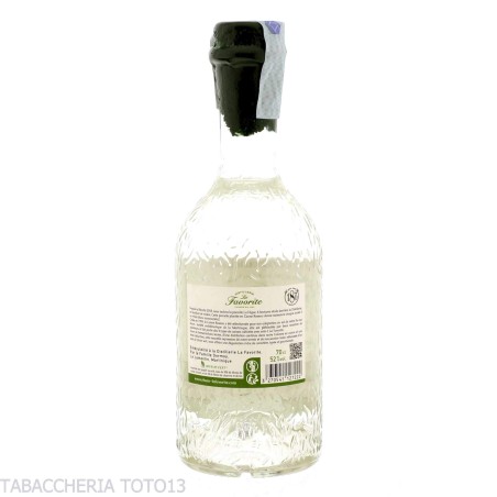 La Favorite rhum blanc Cuveè la Digue Vol.52% Cl.70 - Destilliert