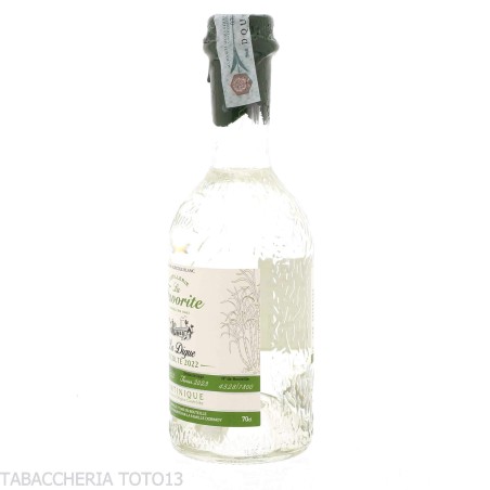 La Favorite rhum blanc Cuveè la Digue Vol.52% Cl.70 - Destilliert