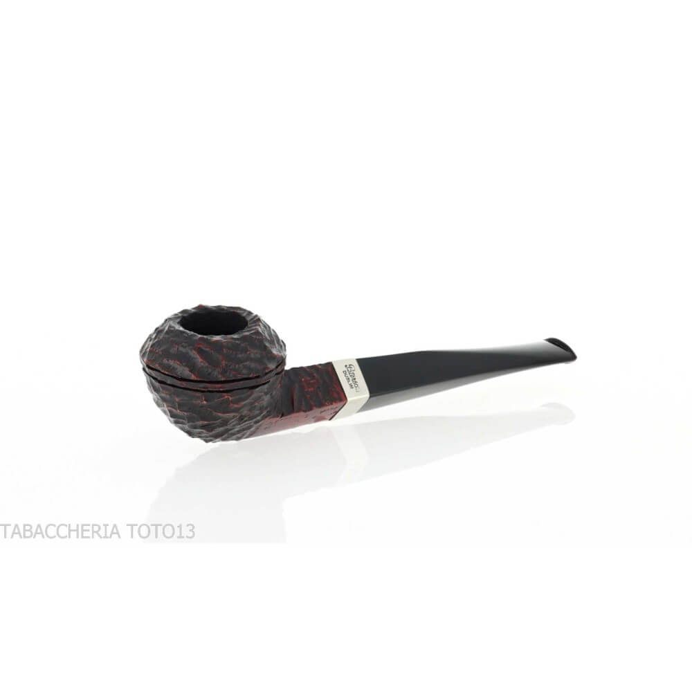 Peterson Junior straight Bulldog rusticated Fishtail - Peterson Of Doublin Pipe