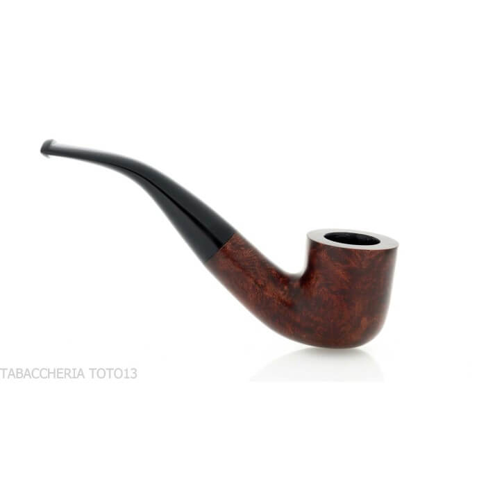 Peterson Aran 01 Bent Pot smooth Fishtail Peterson Of Doublin Pipe Peterson