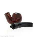 Peterson Aran XL02 Bent Apple smooth Fishtail Peterson Of Doublin Pipe Peterson