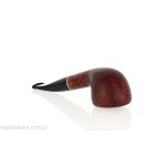 Pipa de tabaco semicurvada Diplomat de brezo lijado Pipe Milano Pipa Milano