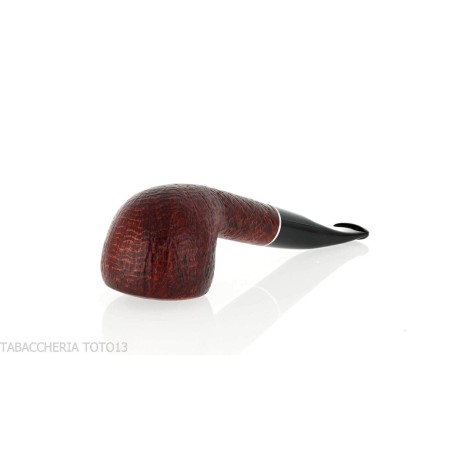 Pipe à tabac semi-courbée Diplomat en bruyère sablée - Pipe Pour le Tabac - Racine naturelle