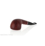 Pipe à tabac semi-courbée Diplomat en bruyère sablée - Pipe Pour le Tabac - Racine naturelle