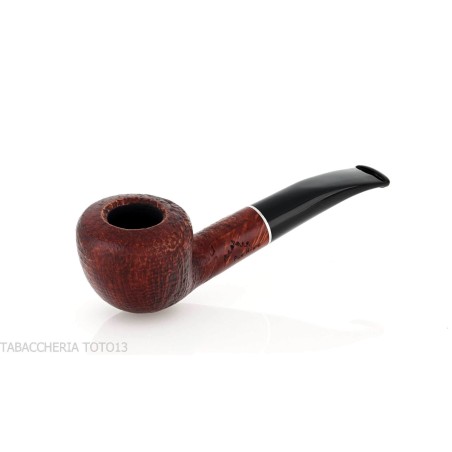 Pipe à tabac semi-courbée Diplomat en bruyère sablée - Pipe Pour le Tabac - Racine naturelle