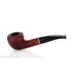 Pipa Diplomat semicurva in radica sabbiata - Pipe
