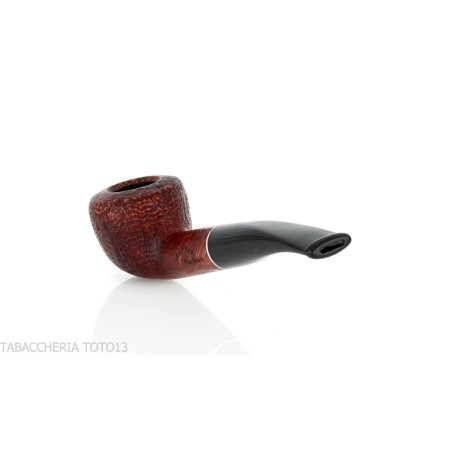 Pipe à tabac semi-courbée Diplomat en bruyère sablée - Pipe Pour le Tabac - Racine naturelle