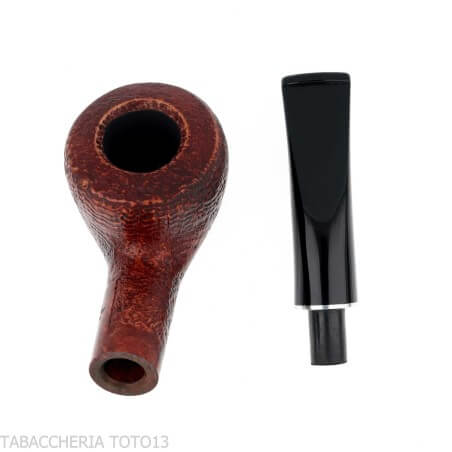 Pipa de tabaco semicurvada Diplomat de brezo lijado Pipe Milano Pipa Milano