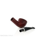 Pipa Diplomat semicurva in radica sabbiata - Pipe