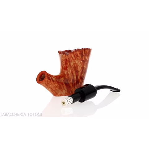 Crown 300 Dublin curved stand up pipe - Tobacco Pipes - Natural root