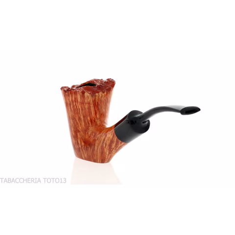 Crown 300 Dublin curved stand up pipe - Tobacco Pipes - Natural root