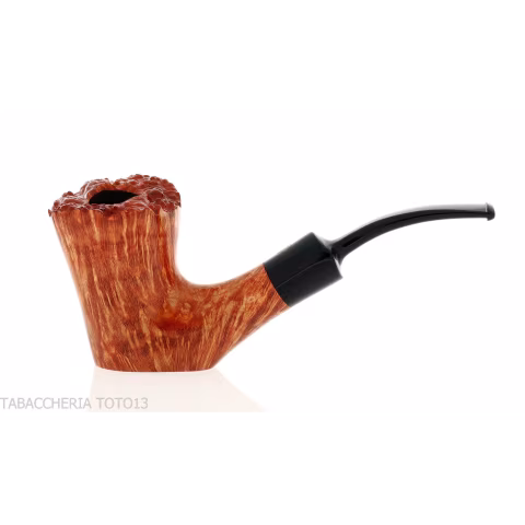 Crown 300 Dublin curved stand up pipe - Tobacco Pipes - Natural root