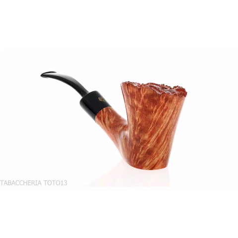 Crown 300 Dublin curved stand up pipe - Tobacco Pipes - Natural root