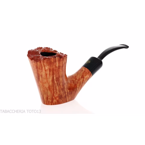 Crown 300 Dublin curved stand up pipe - Tobacco Pipes - Natural root