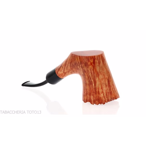 Crown 300 Dublin curved stand up pipe - Tobacco Pipes - Natural root