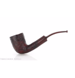 Pipa Ashton Brindle Dark sandblasted Bent Billiard shape-Ashton