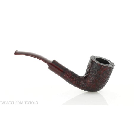 Pipa Ashton Brindle Dark sandblasted Bent Billiard shape-Ashton