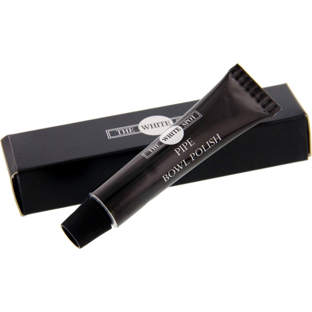 Dunhill - The White Spot Polish pipe polishing paste - Accessories for tobacco pipes - Natural root