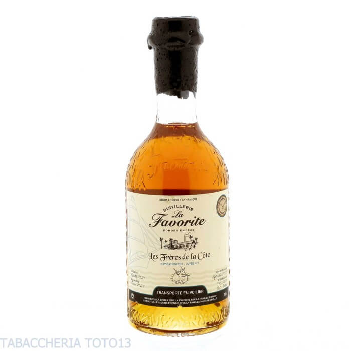 La Favorite rum Navigation 2022 Les Freres de la Cote Vol.54,7% Cl.70 Distillerie La Favorite Rhum Rhum