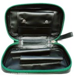 Peterson Avoca bauletto per 2 pipe 2 accessori e tabacco - Accessori Per Pipe