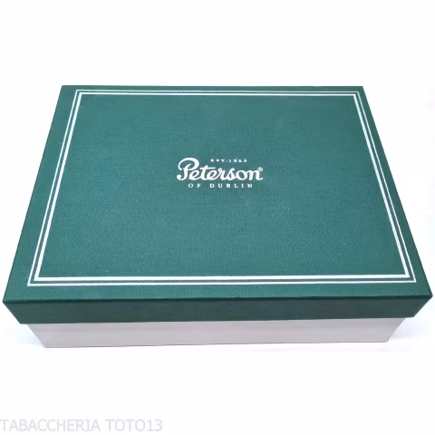 Peterson Avoca case for 2 pipes, 2 accessories and tobacco - Accessories for tobacco pipes - Leather