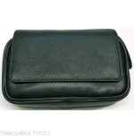 Peterson Avoca case for 2 pipes, 2 accessories and tobacco - Accessories for tobacco pipes - Leather