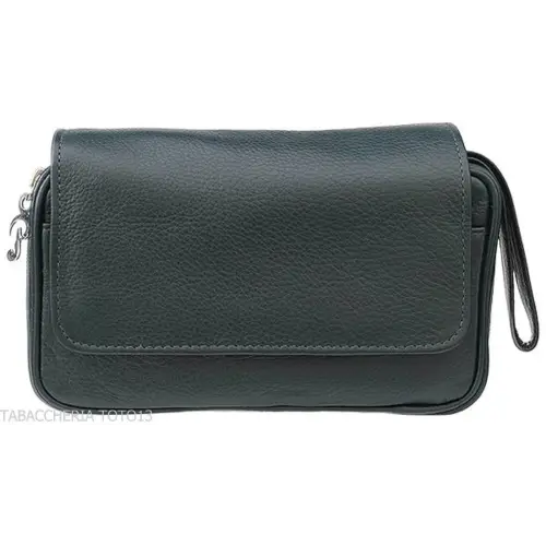 Estuche Peterson Avoca para 2 pipas, 2 accesorios y tabaco - Accesorios para pipas de tabaco