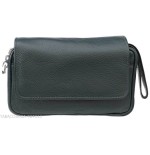 Peterson Avoca case for 2 pipes, 2 accessories and tobacco - Accessories for tobacco pipes - Leather