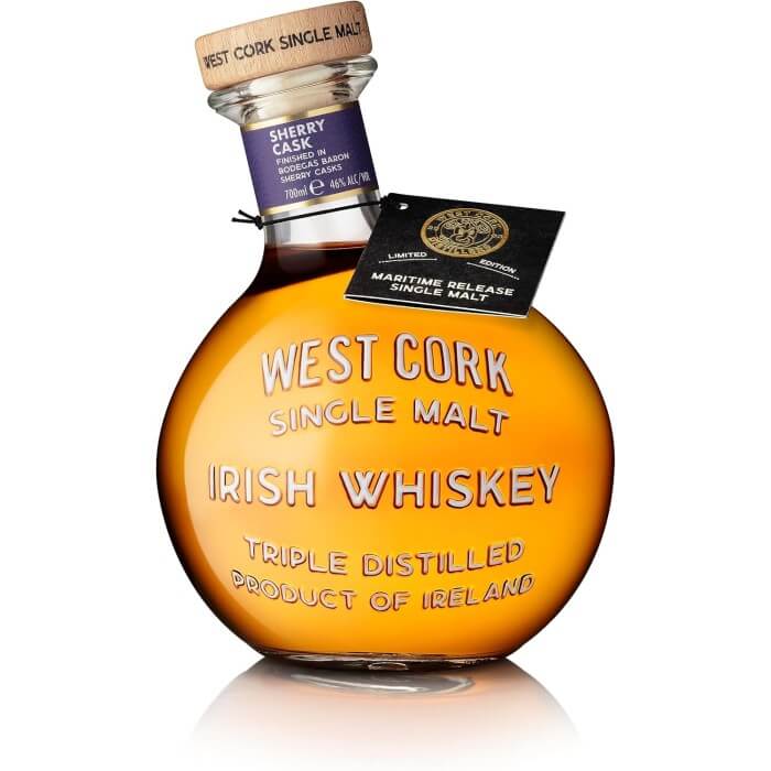 West Cork Sherry Cask Finish Vol.46% Cl.70 West Cork Distillers Whisky