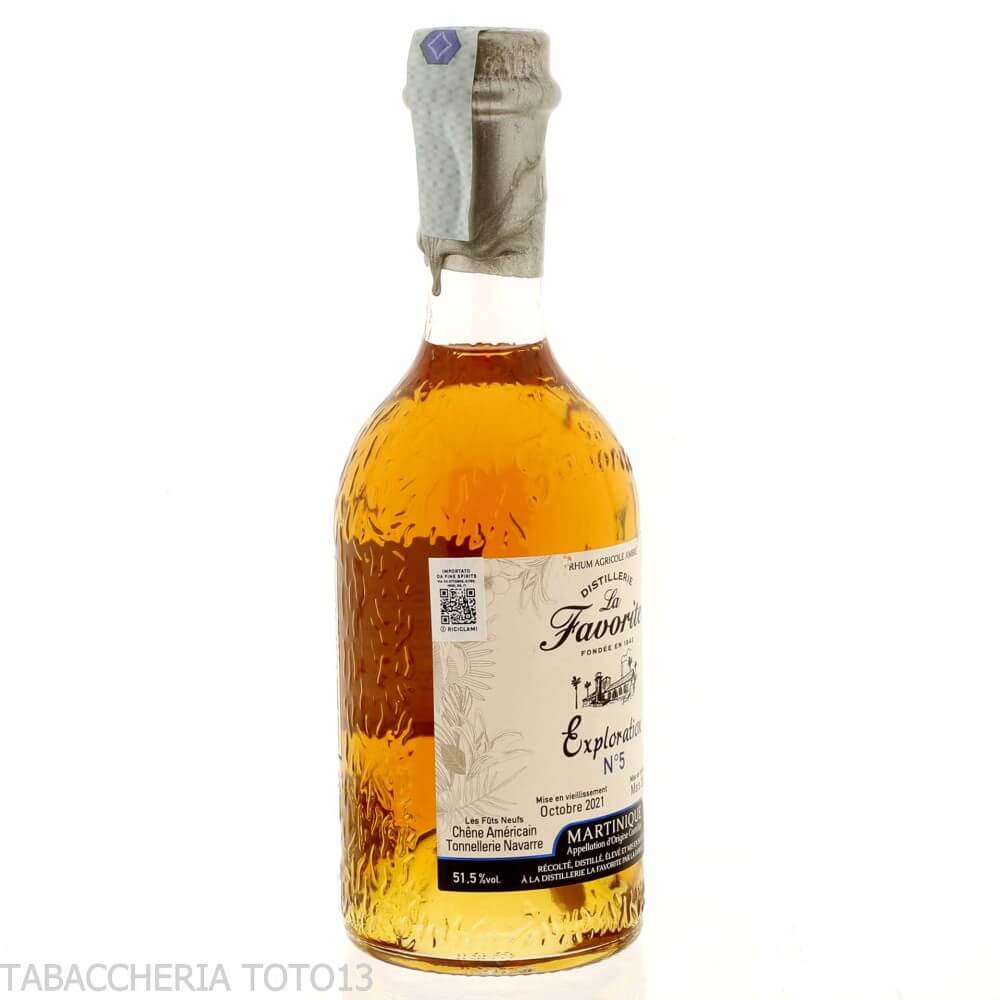 La Favorite Cuveè speciale Exploration N°5 Vol.51,5% Cl.70 - Distillerie La Favorite