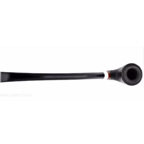 Aldo Velani churchwarden Bent Dublin sabbiata nera - Pipe