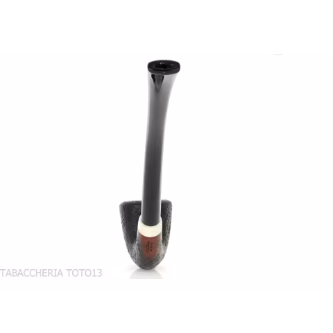 Aldo Velani churchwarden Bent Dublin sabbiata nera - Pipe