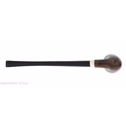 Aldo Velani churchwarden Bent Rhodesian in radica scura - Pipe