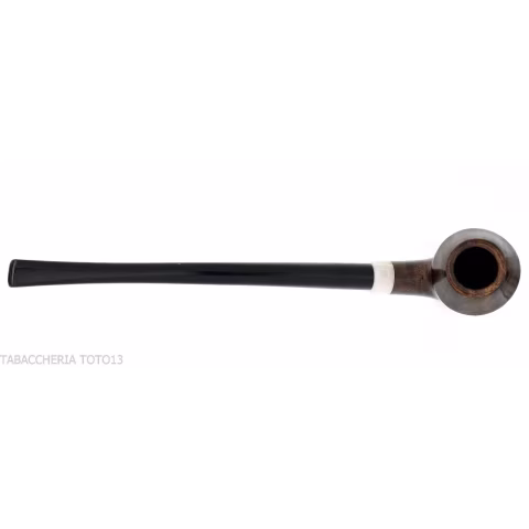 Aldo Velani churchwarden Bent Rhodesian in radica scura - Pipe