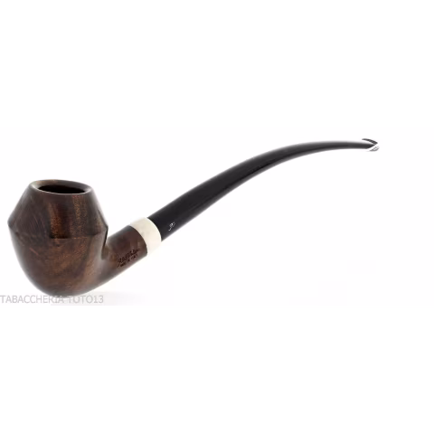 Aldo Velani churchwarden Bent Rhodesian in radica scura - Pipe