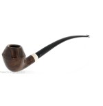 Aldo Velani churchwarden Bent Rhodesian in radica scura - Pipe
