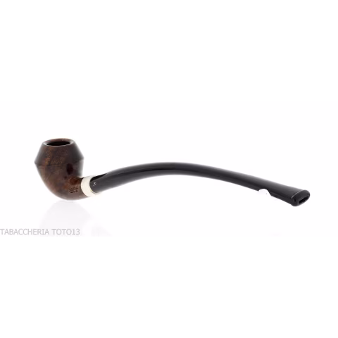 Aldo Velani churchwarden Bent Rhodesian in radica scura - Pipe