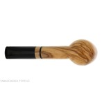 Francesco Gancii pipa forma billiard in ulivo naturale - Pipe