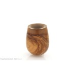 Francesco Gancii pipa forma billiard in ulivo naturale - Pipe