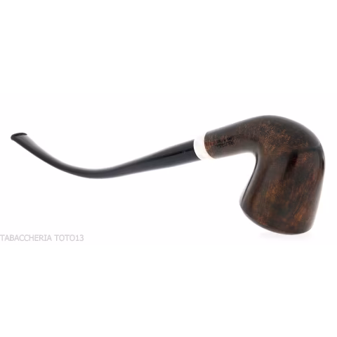 Aldo Velani churchwarden Bent Dublin in radica scura - Pipe