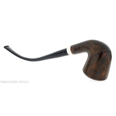 Aldo Velani pipe churchwarden dublin curved dark briar - Tobacco Pipes - Natural root