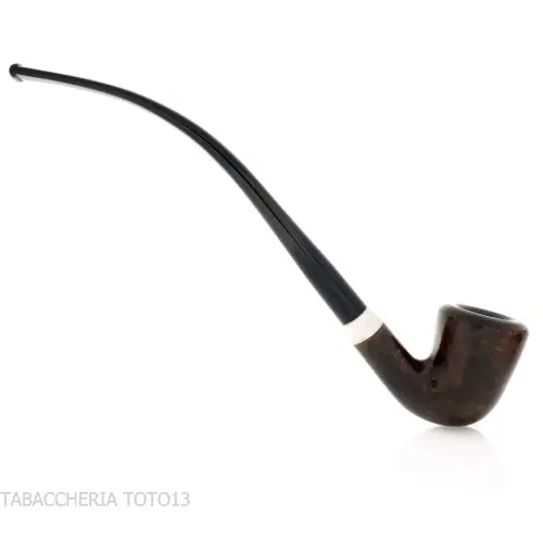 Pipe Aldo Velani marguillier dublin courbé bruyère sombre - Pipe Pour le Tabac - Racine naturelle