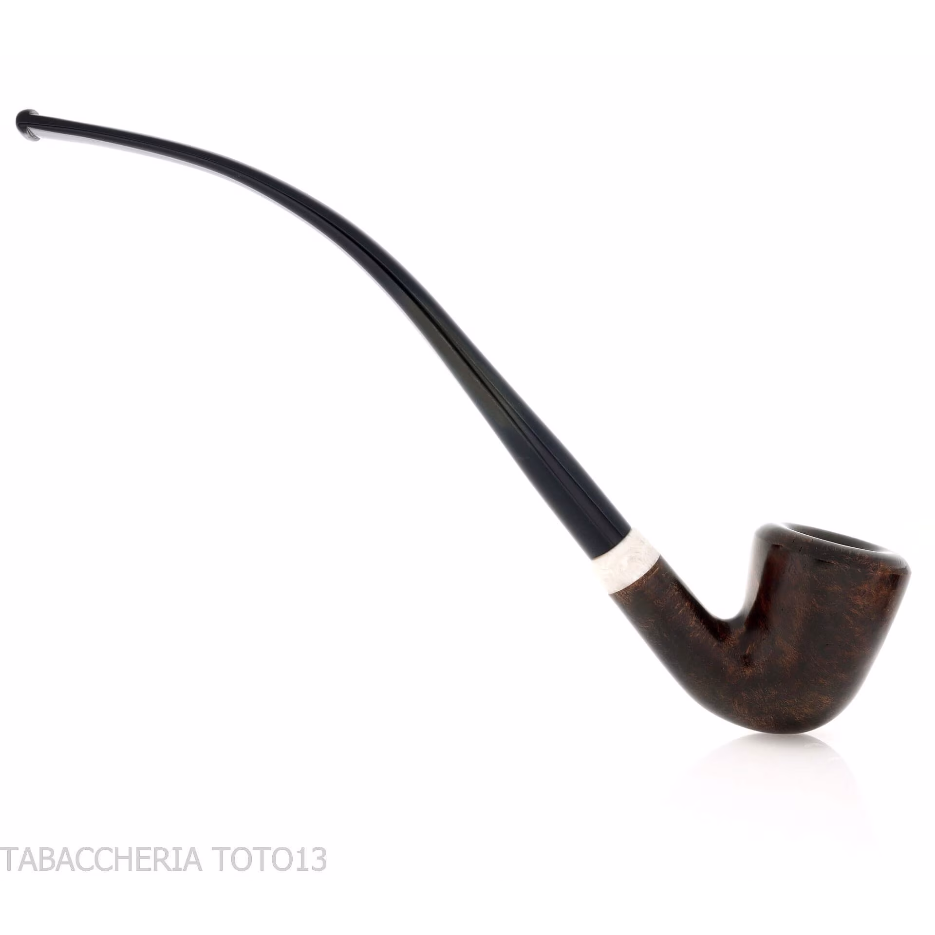 Aldo Velani pipa churchwarden dublin curved dark brezo - Pipas de Tabaco