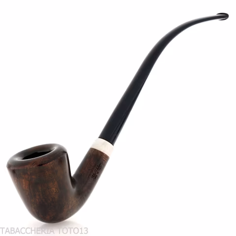 Pipe Aldo Velani marguillier dublin courbé bruyère sombre - Pipe Pour le Tabac - Racine naturelle