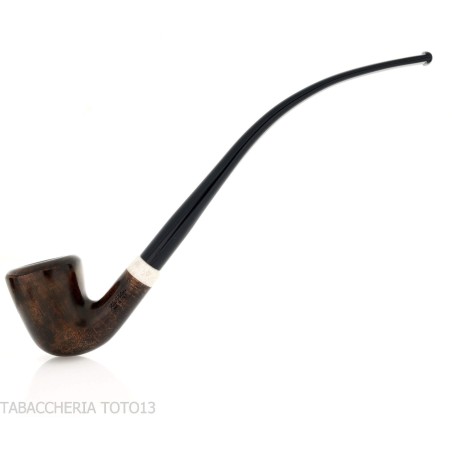 Aldo Velani pipe churchwarden dublin curved dark briar - Tobacco Pipes - Natural root