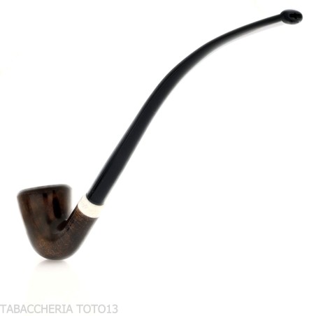 Aldo Velani pipe churchwarden dublin curved dark briar - Tobacco Pipes - Natural root