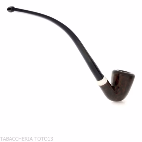Aldo Velani pipa churchwarden dublin curved dark brezo - Pipas de Tabaco