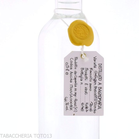 Capovilla Grappa Muskat gelben vol.41% cl.50 - Destilliert