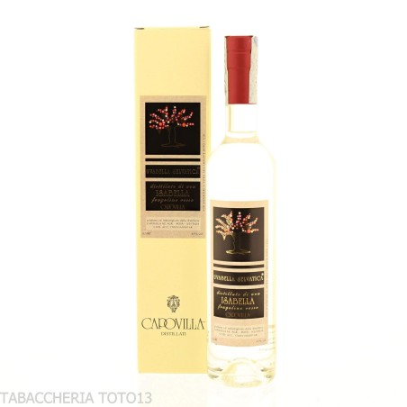 Capovilla destilado de Isabella rojo Grapes Vol.41% Cl.50 - Licores