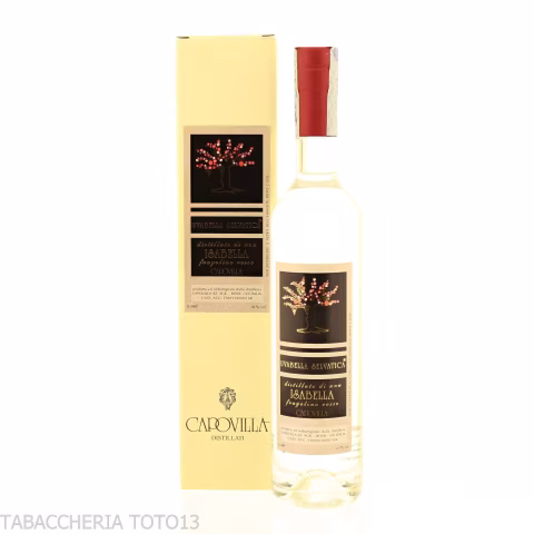 Capovilla destilliert aus rot Isabella Trauben Vol.41% Cl.50 - Destilliert